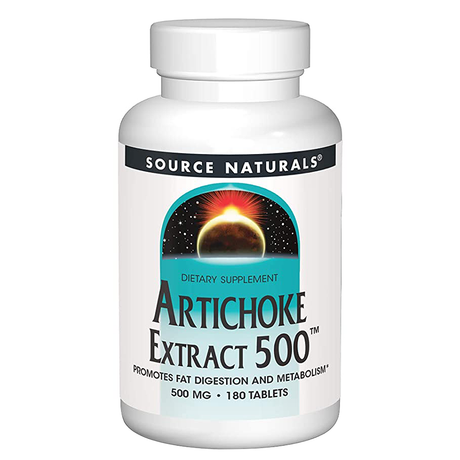 Artichoke Extract, 500 mg, 45 Tablets, Source Naturals - Source Naturals