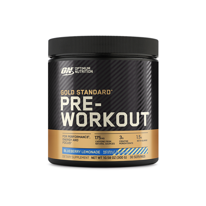 Gold Standard Pre-Workout, Blueberry Lemonade, 300 Gm - Optimum Nutrition - Optimum Nutrition