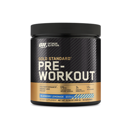 Gold Standard Pre-Workout, Blueberry Lemonade, 300 Gm - Optimum Nutrition - Optimum Nutrition