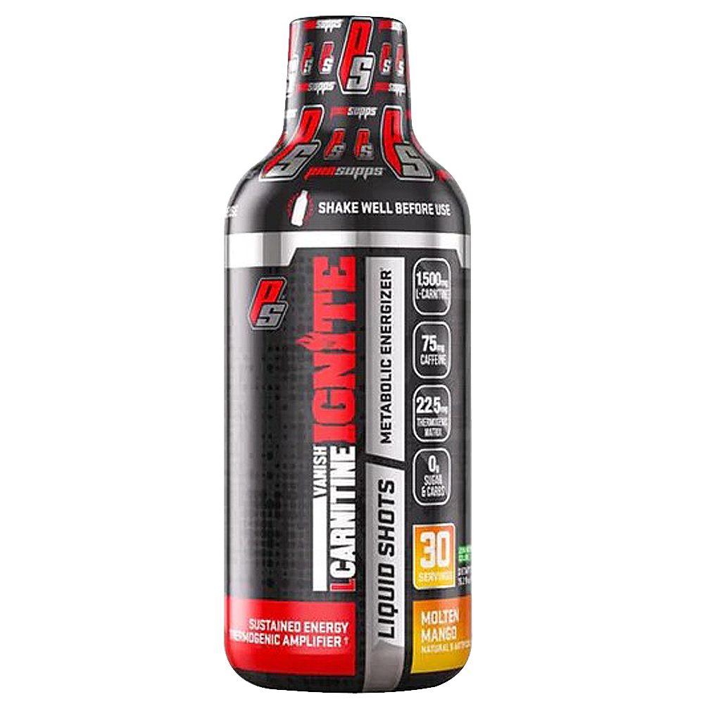 Pro Supps Vanish L-Carnitine Ignite, Molten Mango, 1500 mg - Pro Supps