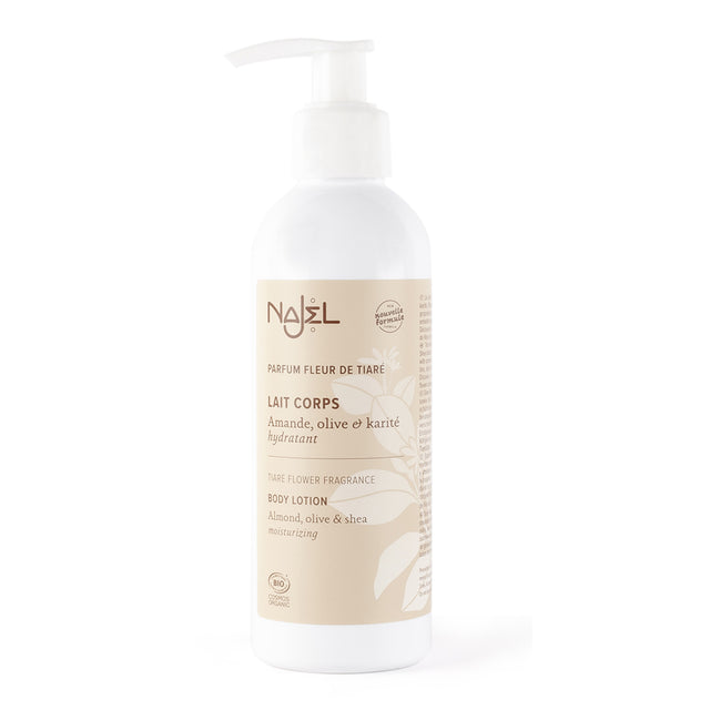 Organic Najel Body Lotion With Rose Fragrance, 200 ML - Najel