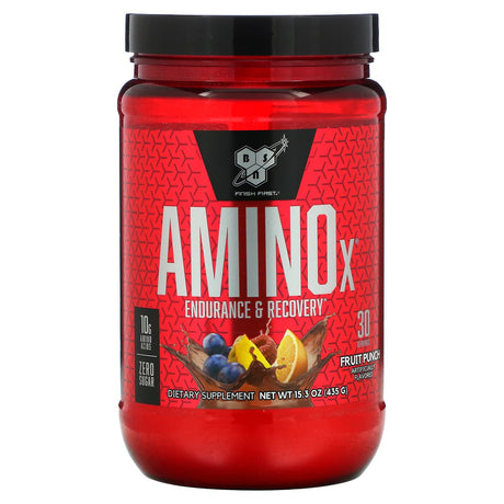 BSN AMINO X, Fruit Punch, 30 Servings - BSN