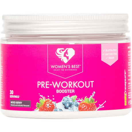 Best Women's Pre-workout Booster, Mixed Berry, 300 Gm - Women's Best