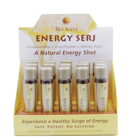 Bee Alive Energy (Serj, 15 Vials) - Bee Alive