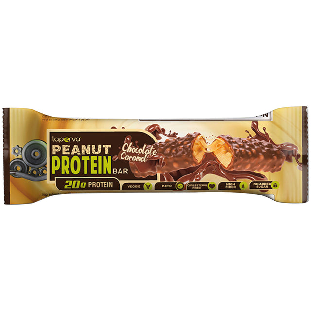 Laperva Chocolate Caramel Peanut Protein Bar, 1 Bar - Laperva