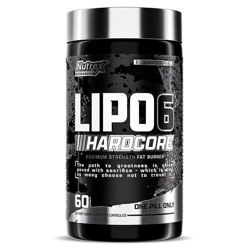 Nutrex Lipo 6 Maximum Hardcore Fat Burner, 60 Capsules - Nutrex Research