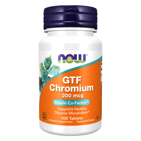 GTF Chromium, 100 Tablets - Now - Now