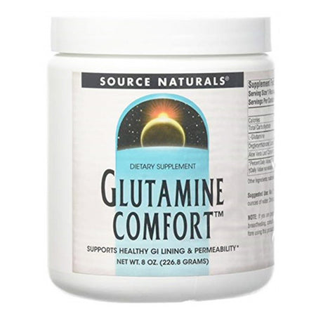 Glutamine Comfort, Source Naturals, 226.8 G - Source Naturals