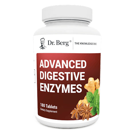 Advanced Digestive Formula by Dr. Berg, 180 Tablets - Dr. Berg’s