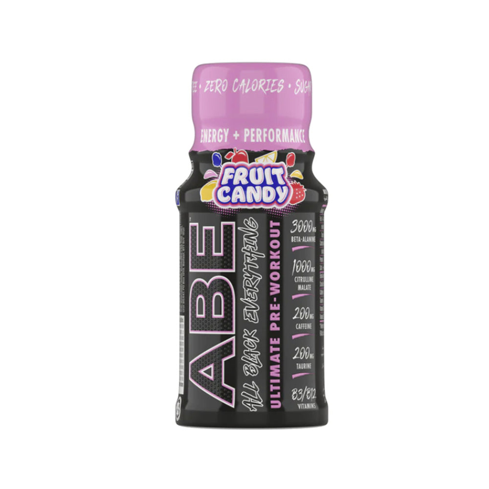 Applied Nutrition ABE Ultimate Pre Workout Shot, Fruit Candy, 1 Shot - Applied Nutrition