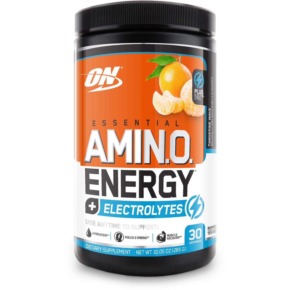 Optimum Nutrition Essential Amino Energy + Electrolytes, Tangerine Wave, 30 Servings - Optimum Nutrition