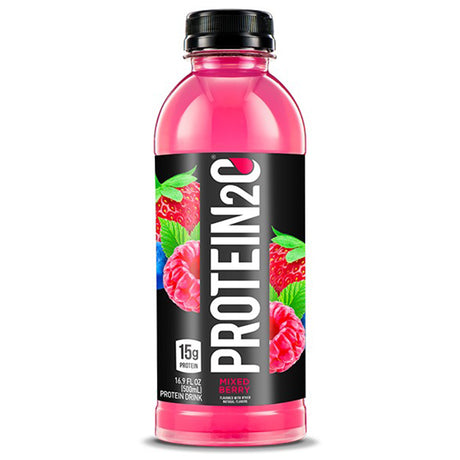 Protein2o Protein Infused Water Plus Electrolytes, Mixed Berry, 500 ML - Protein2o