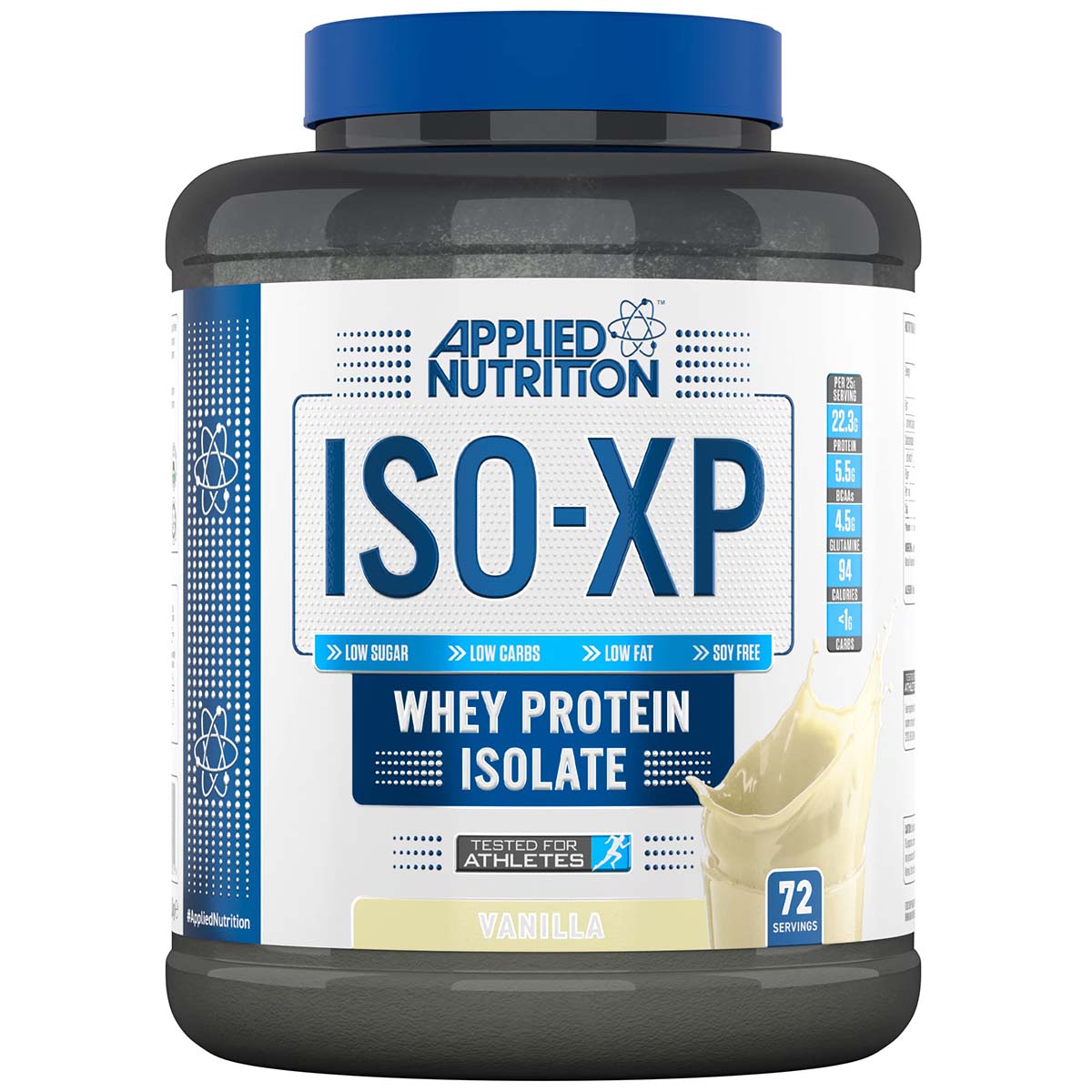 Applied Nutrition ISO-XP 100% Whey Protein Isolate, Vanilla, 1.8 Kg - Applied Nutrition