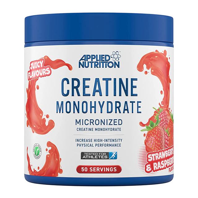 Micronized Creatine Monohydrate, Strawberry & Raspberry, 250 Gm - Applied Nutrition - Applied Nutrition