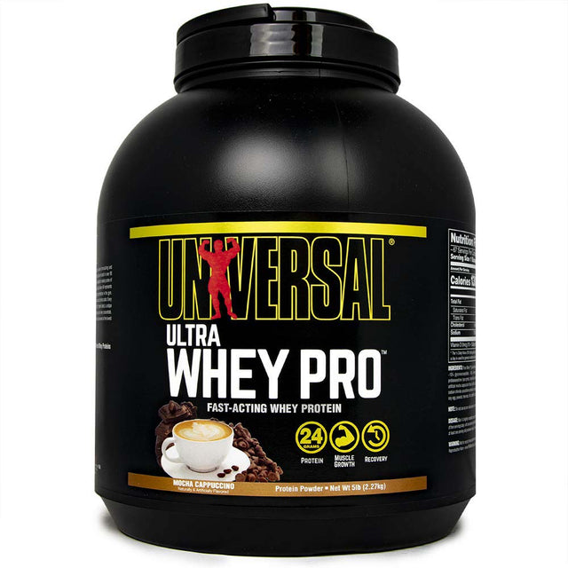 Universal Nutrition Ultra Whey Pro, Mocha Cappuccino, 5 LB - Universal Nutrition