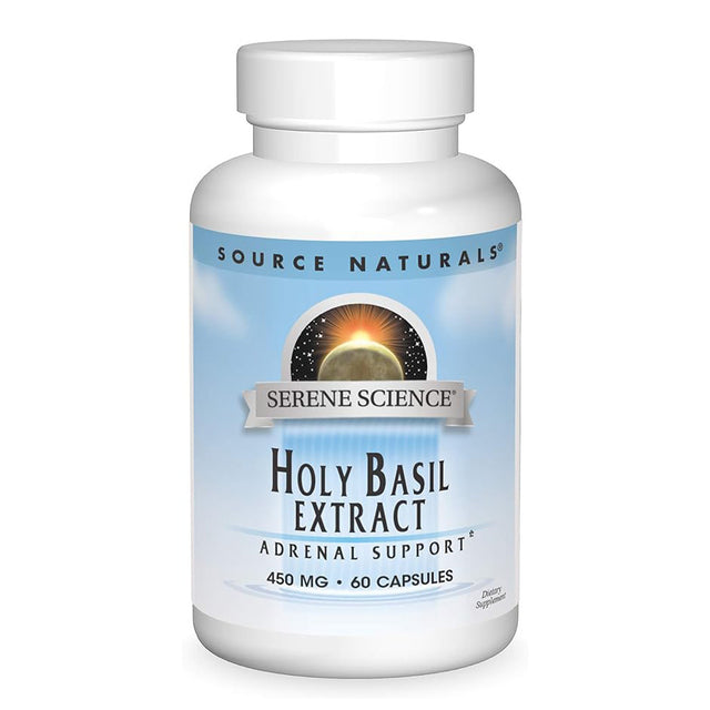 Source Naturals Holy Basil, 450 mg, 60 Capsules - Source Naturals